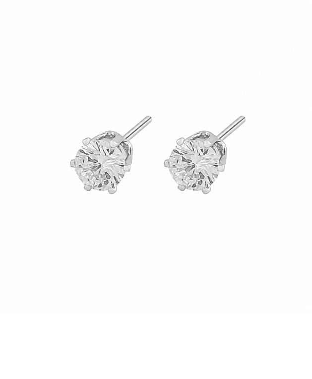 Snö of sweden Lady small örhänge silver/klar