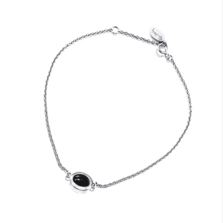 Efva Attling Love bead armband med onyx silver