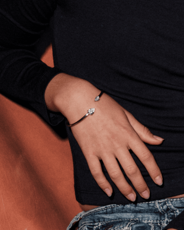 Astrid&Agnes Young armband Elsa medium stål