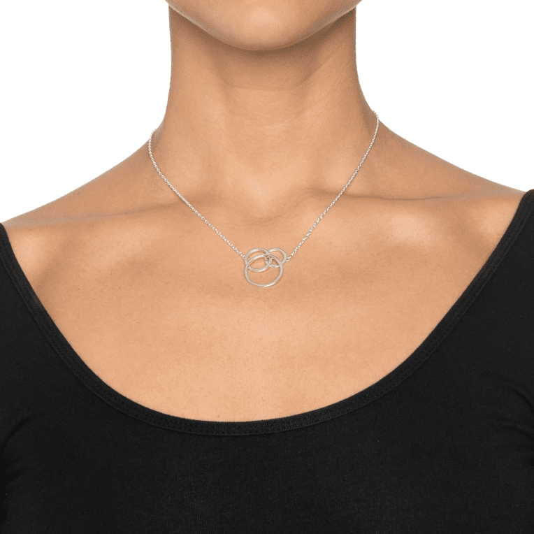Efva Attling Bubbels halsband silver