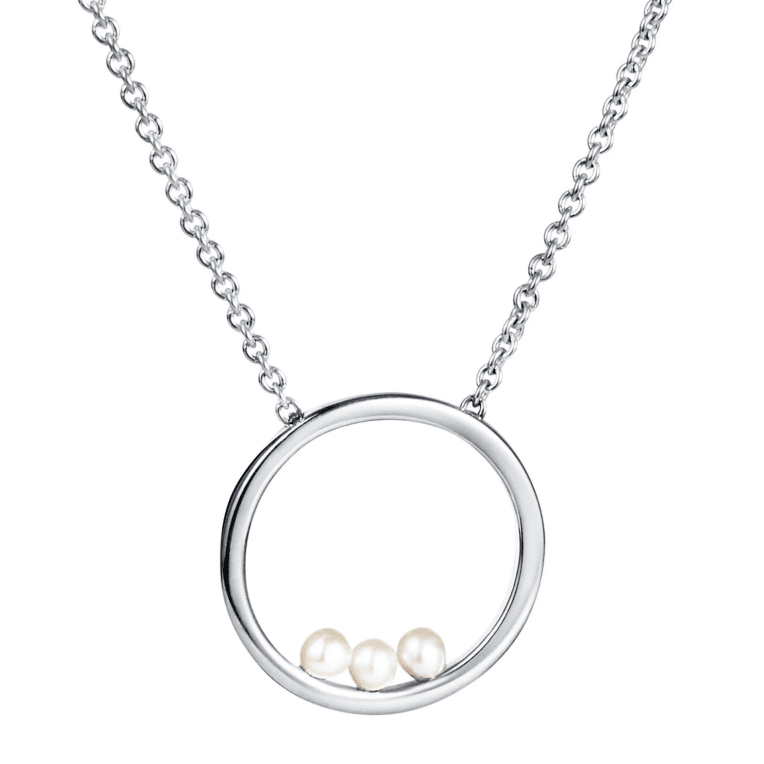 Efva Attling Roller coaster halsband silver