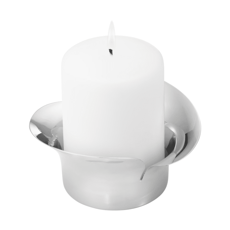Georg Jensen Bloom Pillar ljusstake 