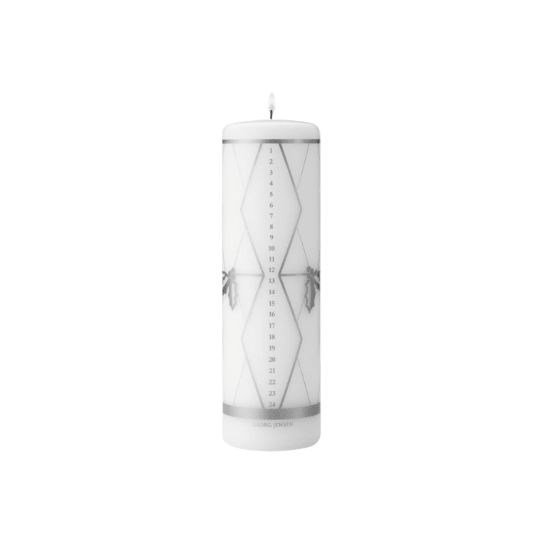 Georg Jensen 2026 kalenderljus silver