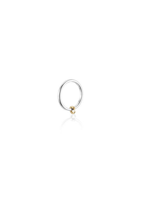 Efva Attling 101 Days - Two ring silver /guld 18 k