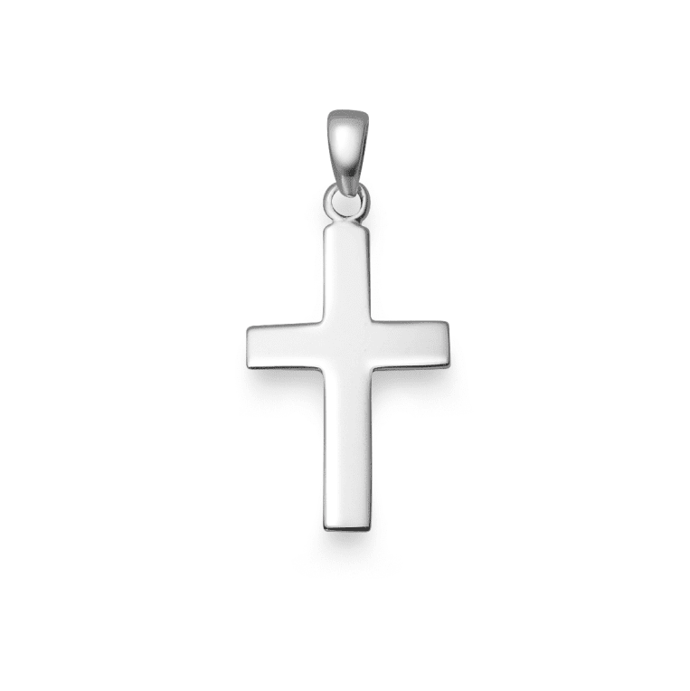 Svedbom Hängsmycke kors i silver 18,6 x 12,3mm