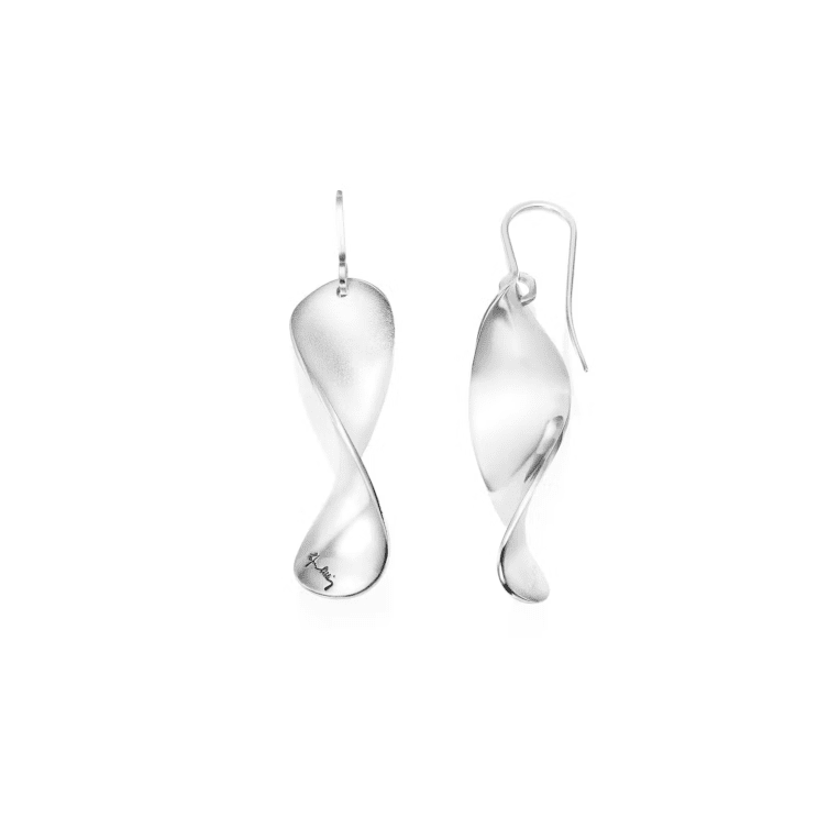 Efva Attling Blades örhänge på krok silver