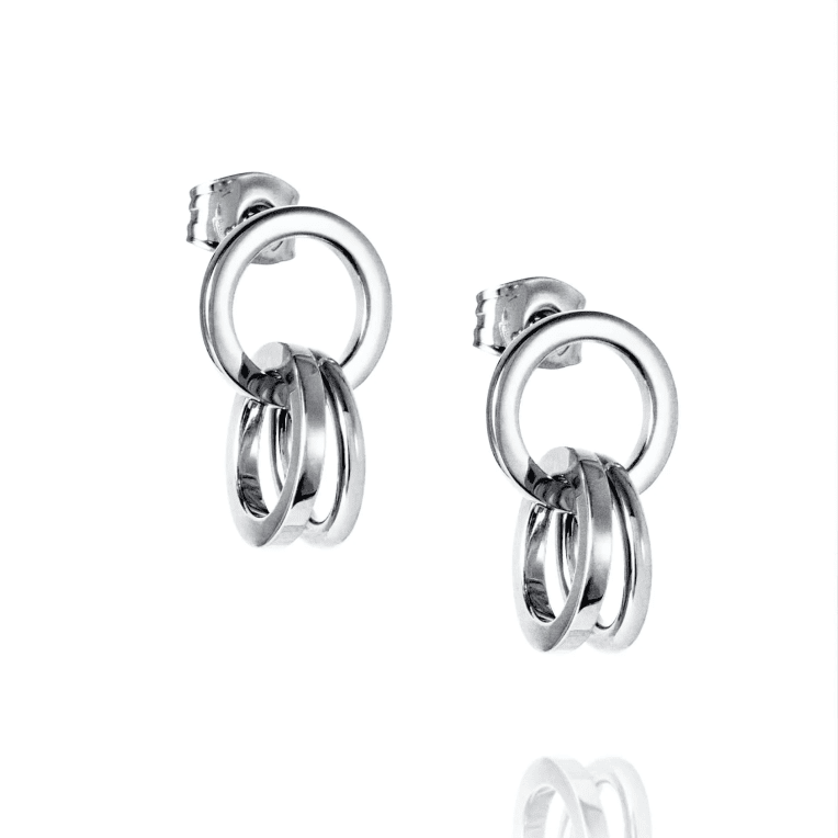 Efva Attling Messy ring örhänge silver