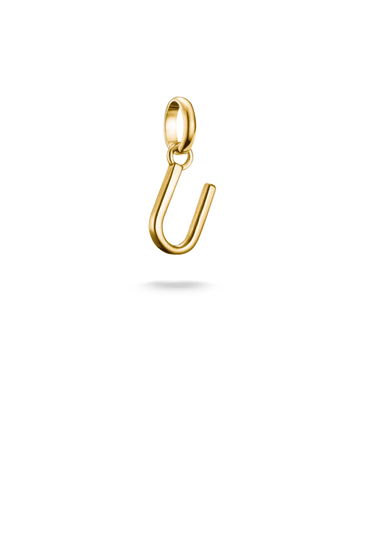 Thomas Sabo Charm connect bokstav U fgs silver