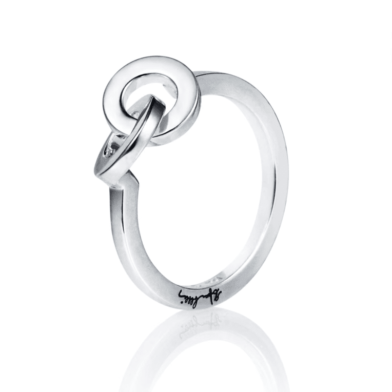 Efva Attling You&Me ring silver st.17,5