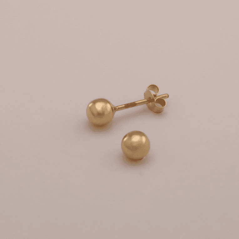 Guld Carlsén Örhänge kula 18k