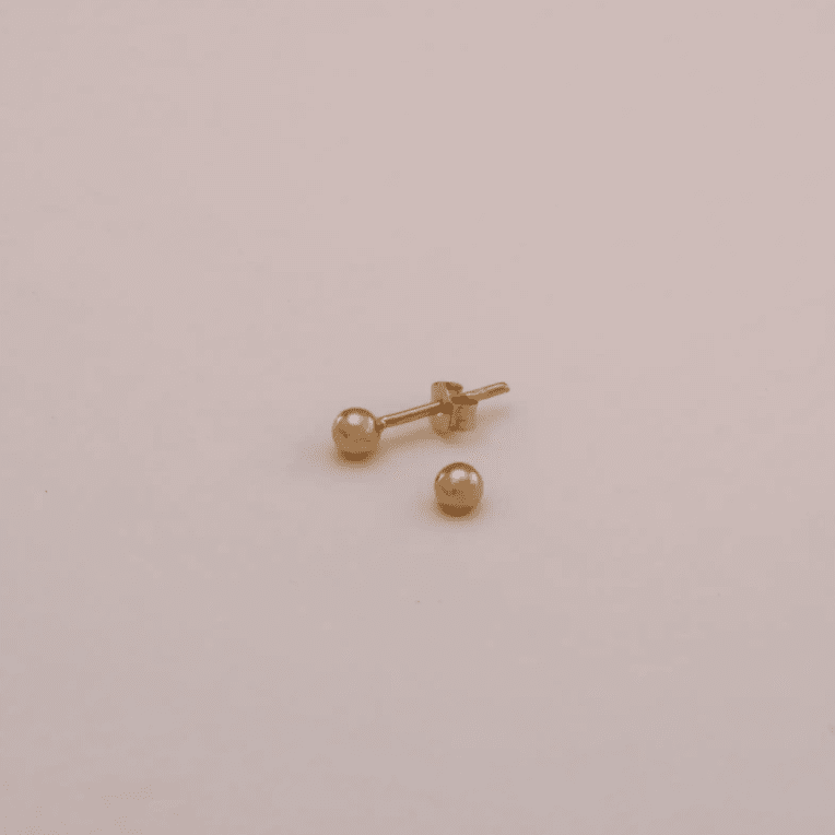 Guld Carlsén Örhänge kula 18k