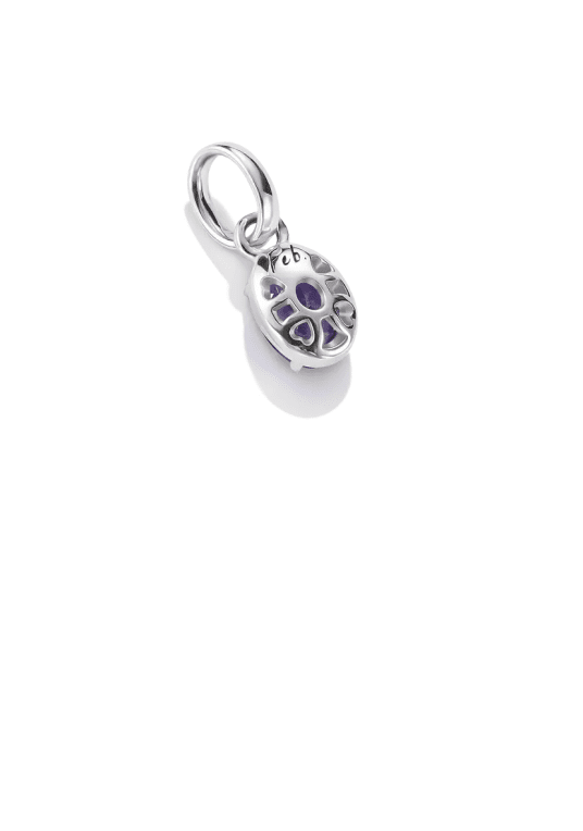 Thomas Sabo Charm-hängsmycke födelsesten februari connect silver