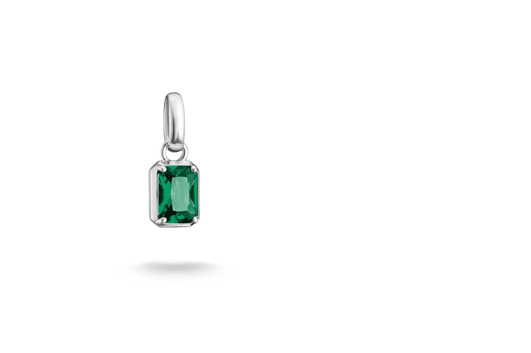 Thomas Sabo Charm-hängsmycke födelsesten maj connect silver