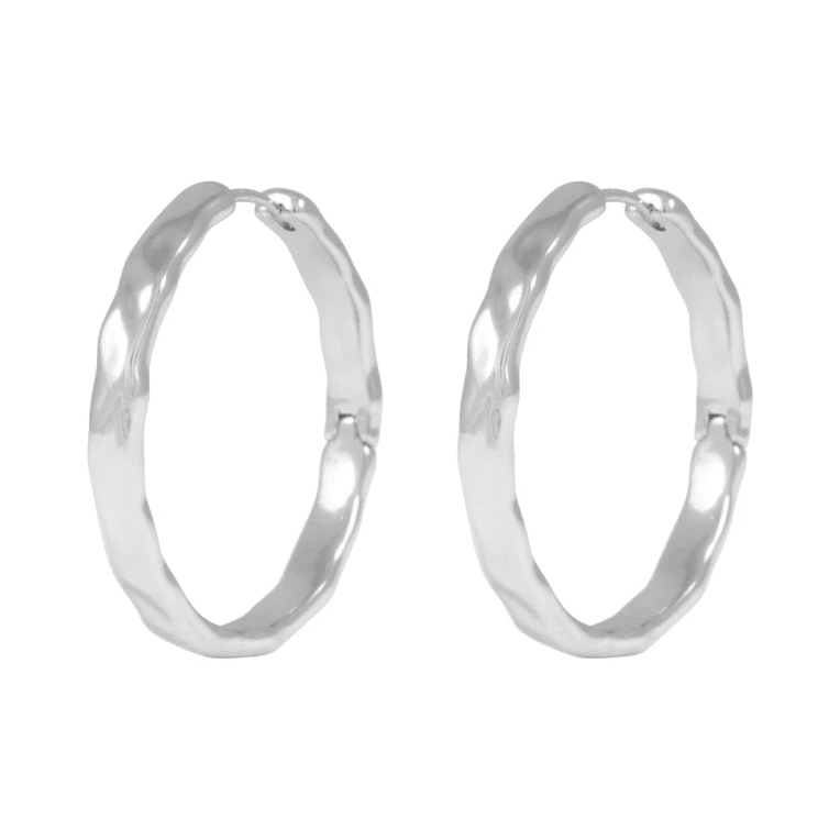 Snö of Sweden Domino ring 20mm silverpläterad mässing