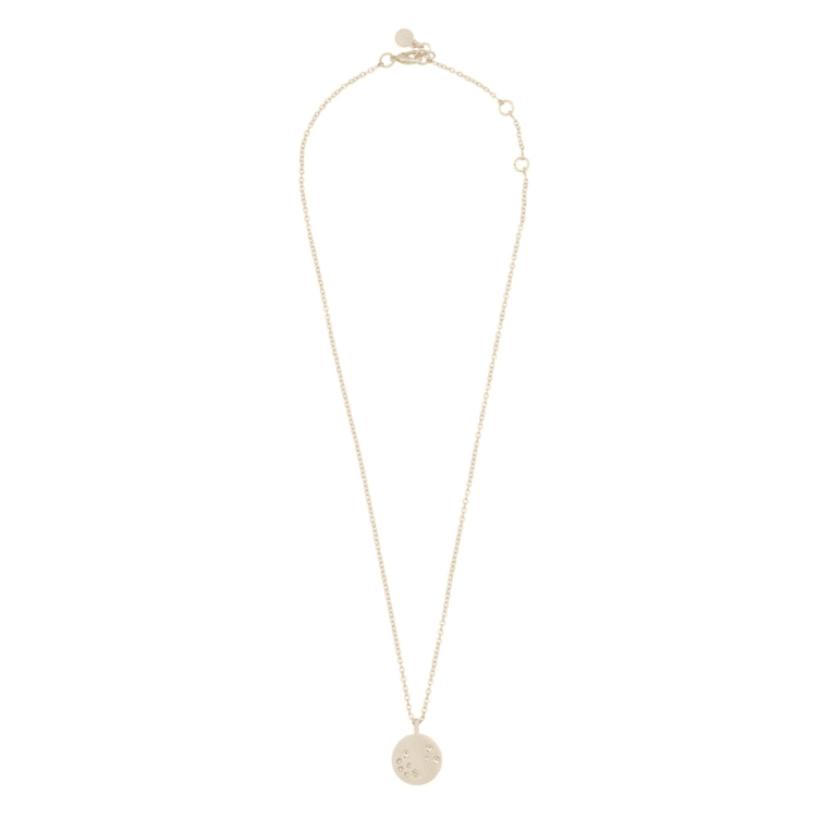 Snö of Sweden Sprinkles small pendant halsband guldpläterad mässing