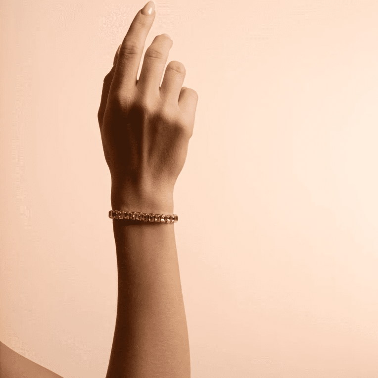 Snö of Sweden Cathrine crystal armband s/clear silverpläterad mässing