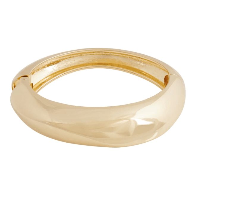 Snö of Sweden Kitty chunky armband guldpläterad mässing