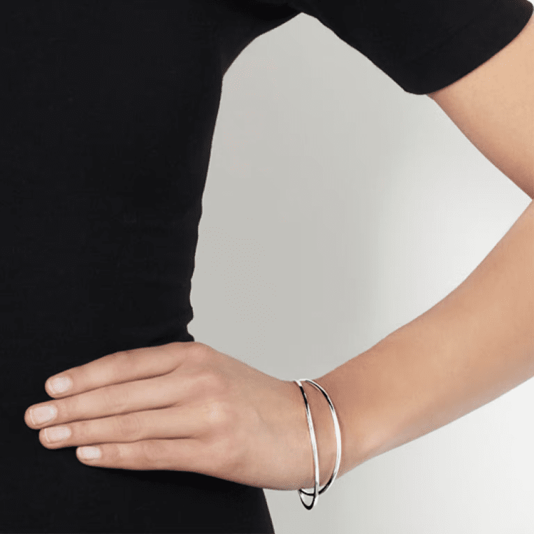 Efva Attling Twosome Cuff silver