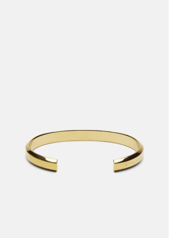 Skultuna Armring guldpläterad stål st.M