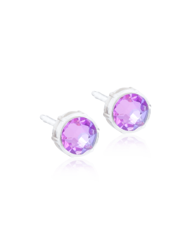 Blomdahl Crystal Örhäng i Plast 6mm