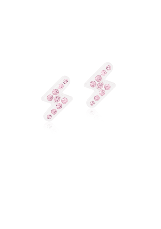 Blomdahl Brilliance Flash örhänge 8mm plast crystal