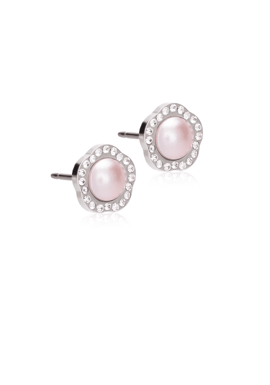 Blomdahl Brilliance fancy pearl 8mm titan