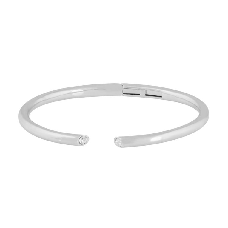 Snö of Sweden Veil crystal armband silverpläterad mässing