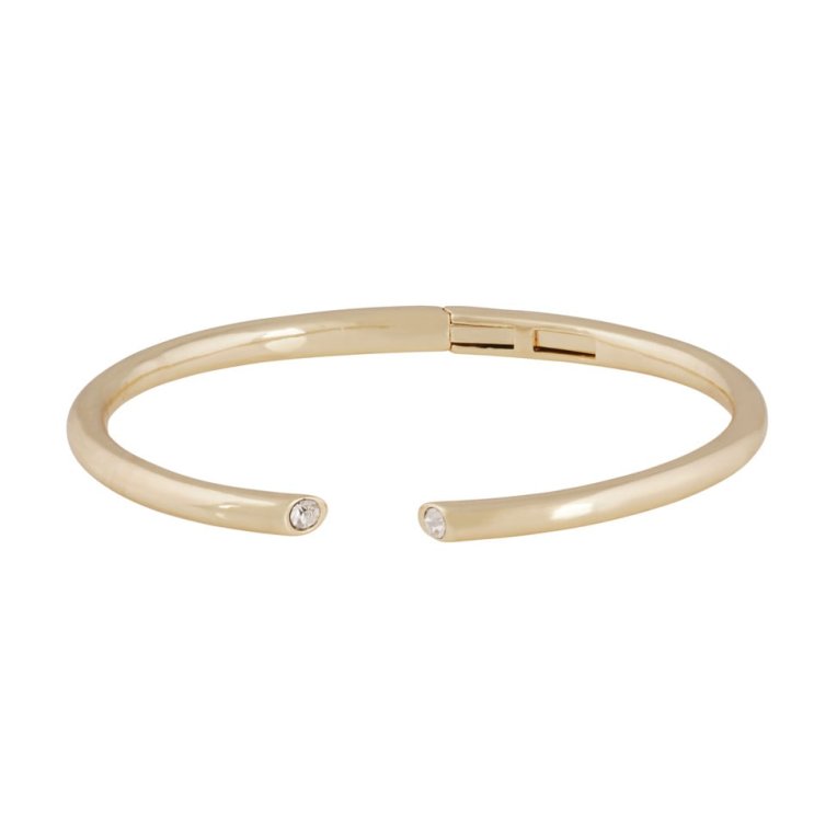 Snö of Sweden Veil crystal armband guldpläterad mässing