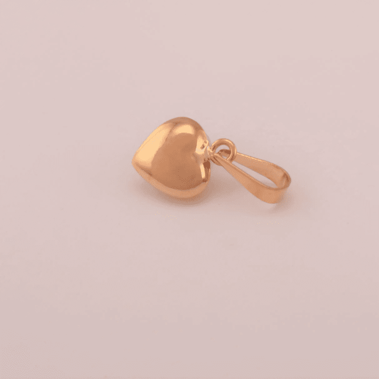 Guld Carlsen Hängsmycke hjärta 18k 7x7mm