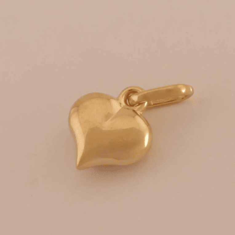 Guld Carlsèn Hängsmycke hjärta i 18k 7x7mm