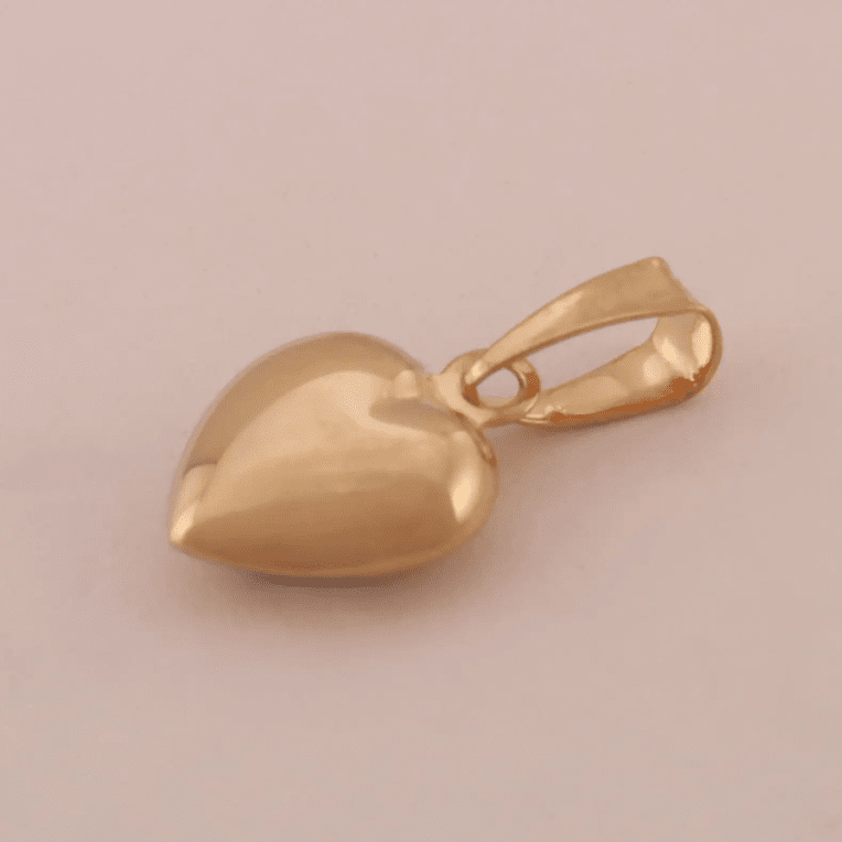 Guld Carlsèn Hängsmycke hjärta 7 X 7 mm guld 18 k