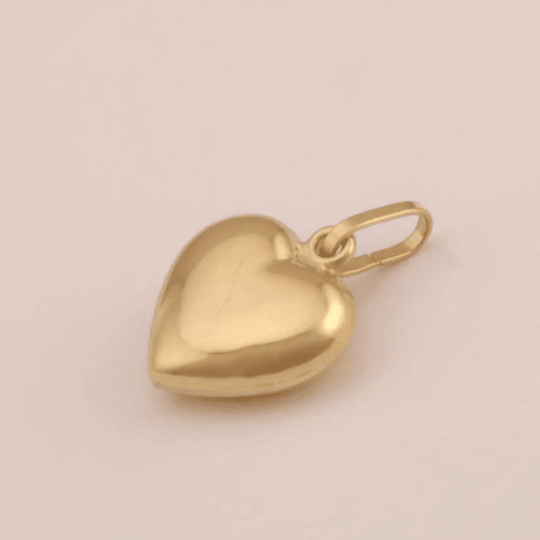 Guld Carlsèn Hängsmycke hjärta i 18k 10.5mm