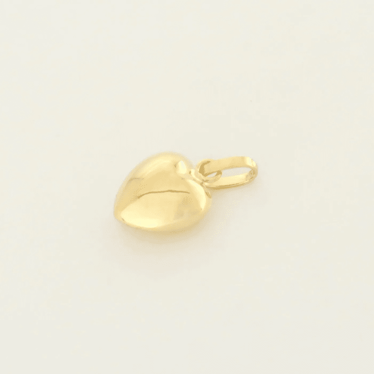 Guld Carlsen Hängsmycke hjärta 18k 8mm