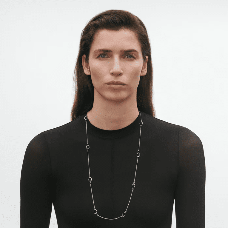 Georg Jensen Offspring Sautoir silver 90cm.