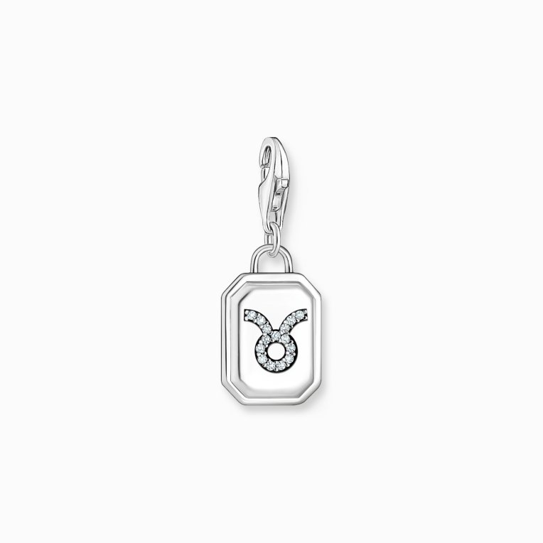 Thomas Sabo Charm-hängsmycke stjärntecken med stenar, silver