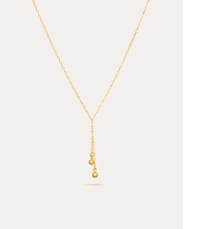 By Sofia Wistam Vi Två halsband guldpläterat mässing