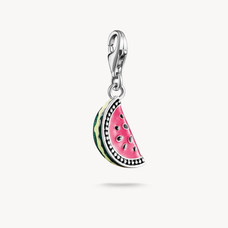 Thomas Sabo Charm-hängsmycke vattenmelon silver 