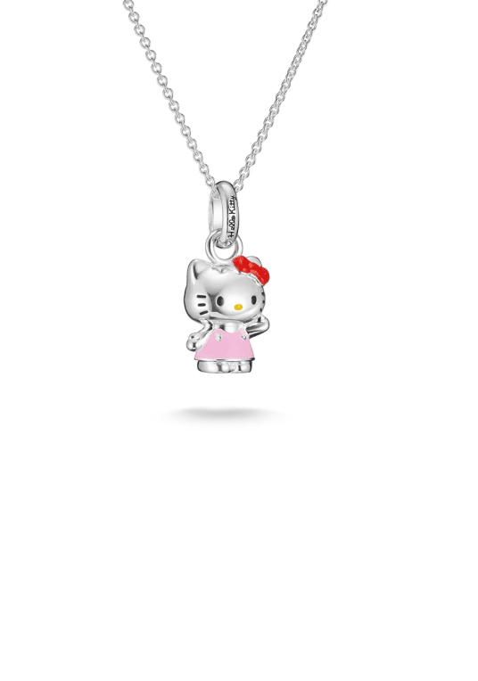 Thomas Sabo Hello Kitty Halsband rosa premiumlegering