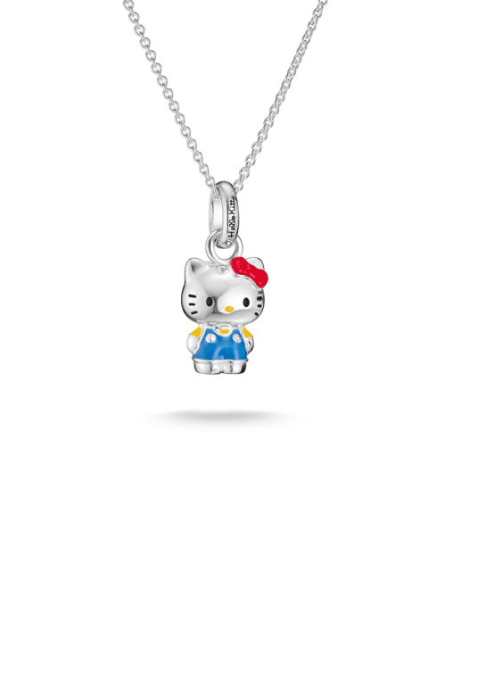 Thomas Sabo Hello Kitty halsband blå premiumlegering