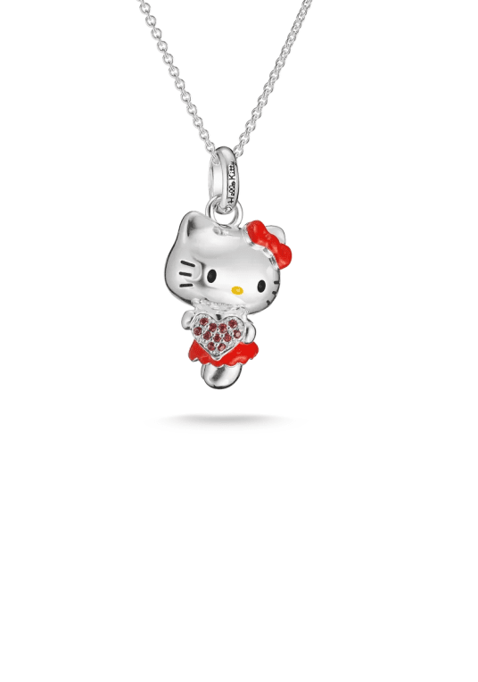 Thomas Sabo Hello Kitty halsband hjärta premiumlegering,