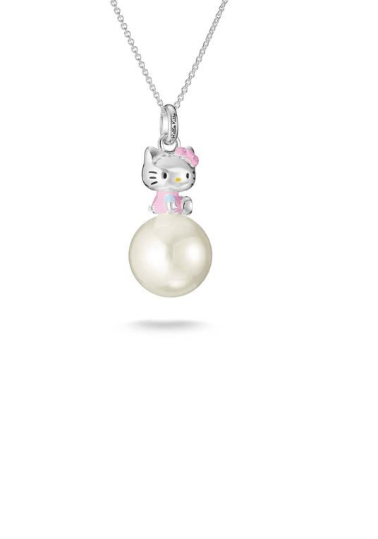 Thomas Sabo Hello Kitty halsband pärla premiumlegering