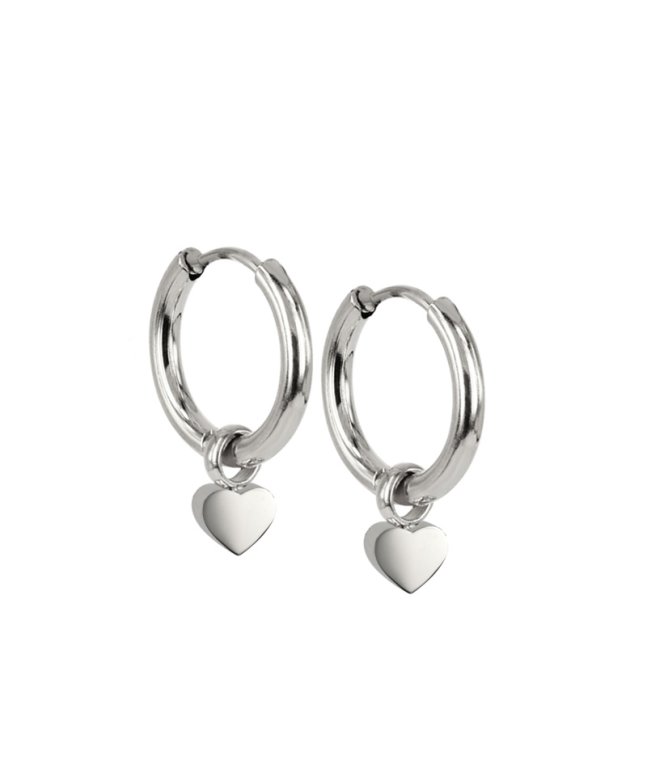 Astrid & Agnes Young Maja creol stål m.hjärta 6x20mm