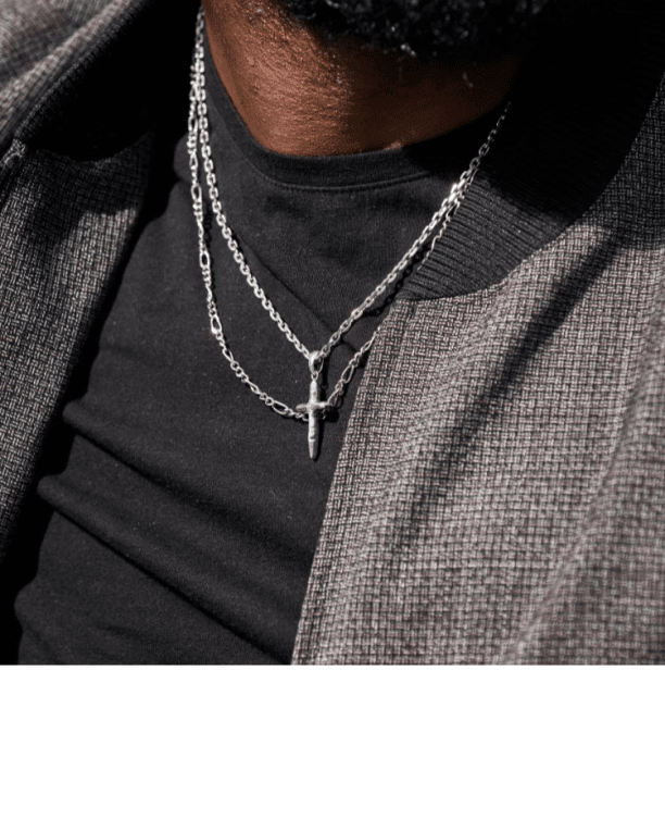 By Billgren Nobel silverhalsband kors