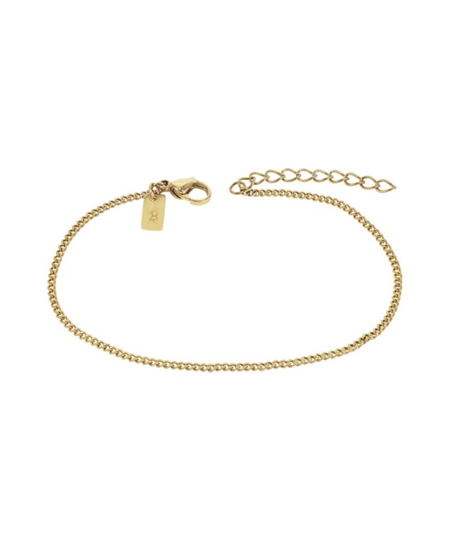 Arock Odd armband guldpläterat stål 19 cm med 3,5 cm lång förlängningskedja