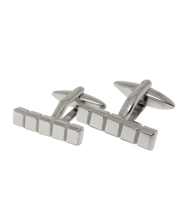 Arock Cube manchettknapp stål