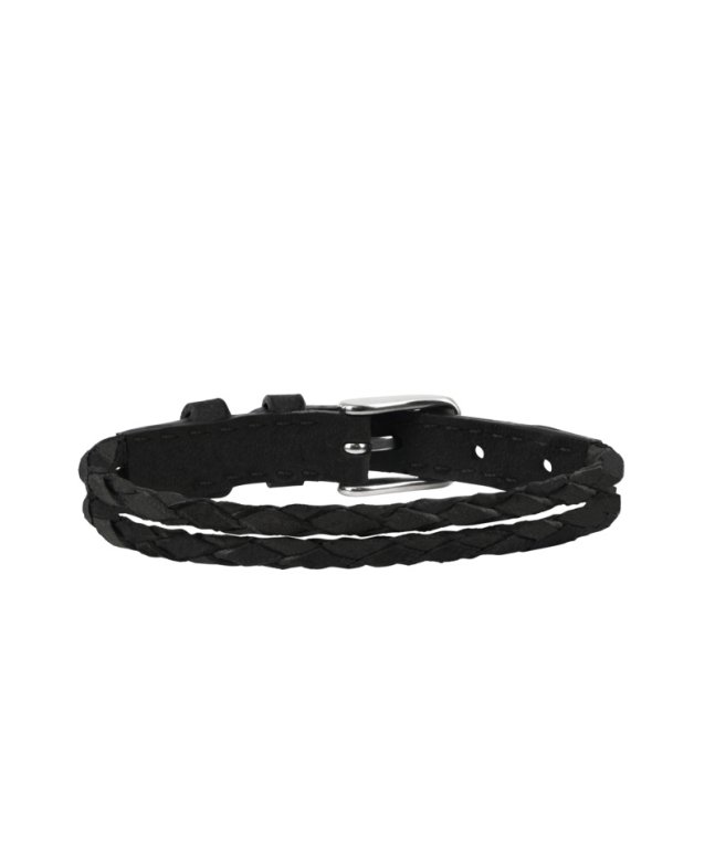 Arock Young Hugo läderarmband svart 12,5-14,5cm