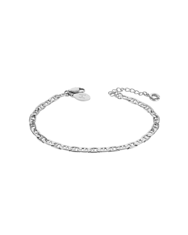 Astrid & Agnes Alba armband stål
