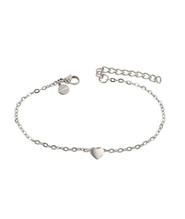 Astrid & Agnes Young Maja armband stål 14+4cm