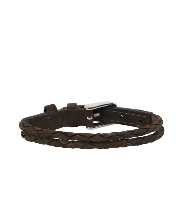 Arock Young Hugo läderarmband brunt 9mm 12,5-14,5 cm
