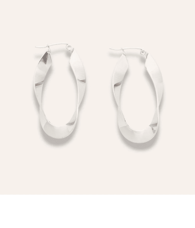 Sintridou Hera Örhängen Wave stål